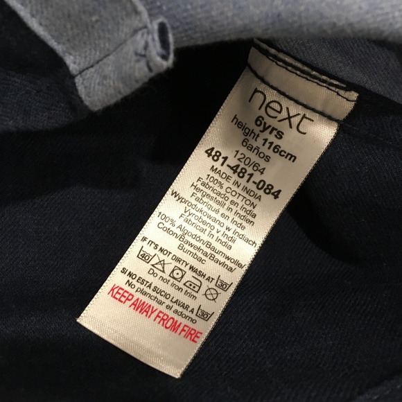 Next Colorblock Buttondown Shirt 6 - Picture 4 of 5